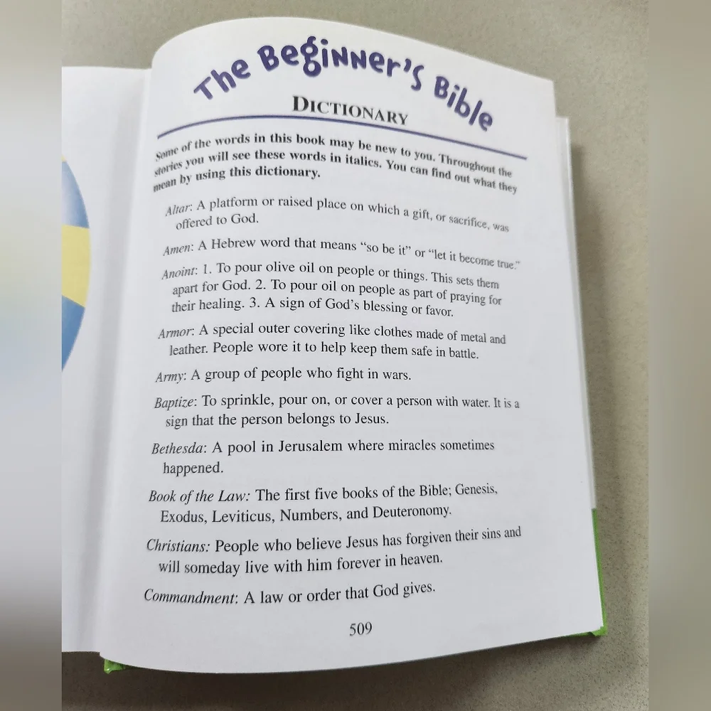 The Beginner's Bible for Kids Hardcover by Zondervan - Picture 10 of 10